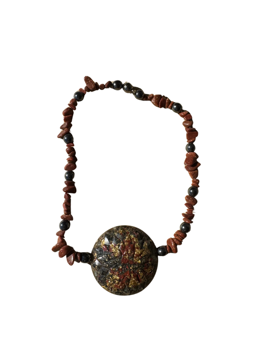 Collier Astria – Lotus de Déméter